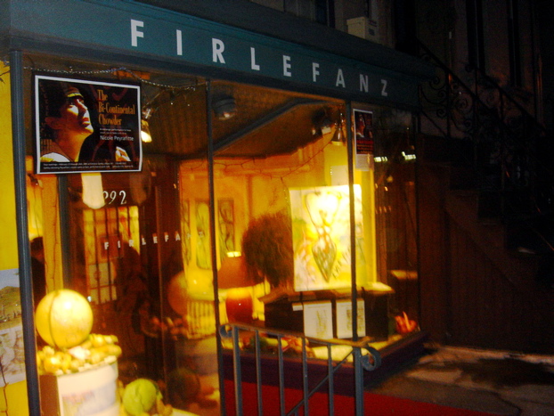 Firlefanz windows by Nicole Peyrafitte