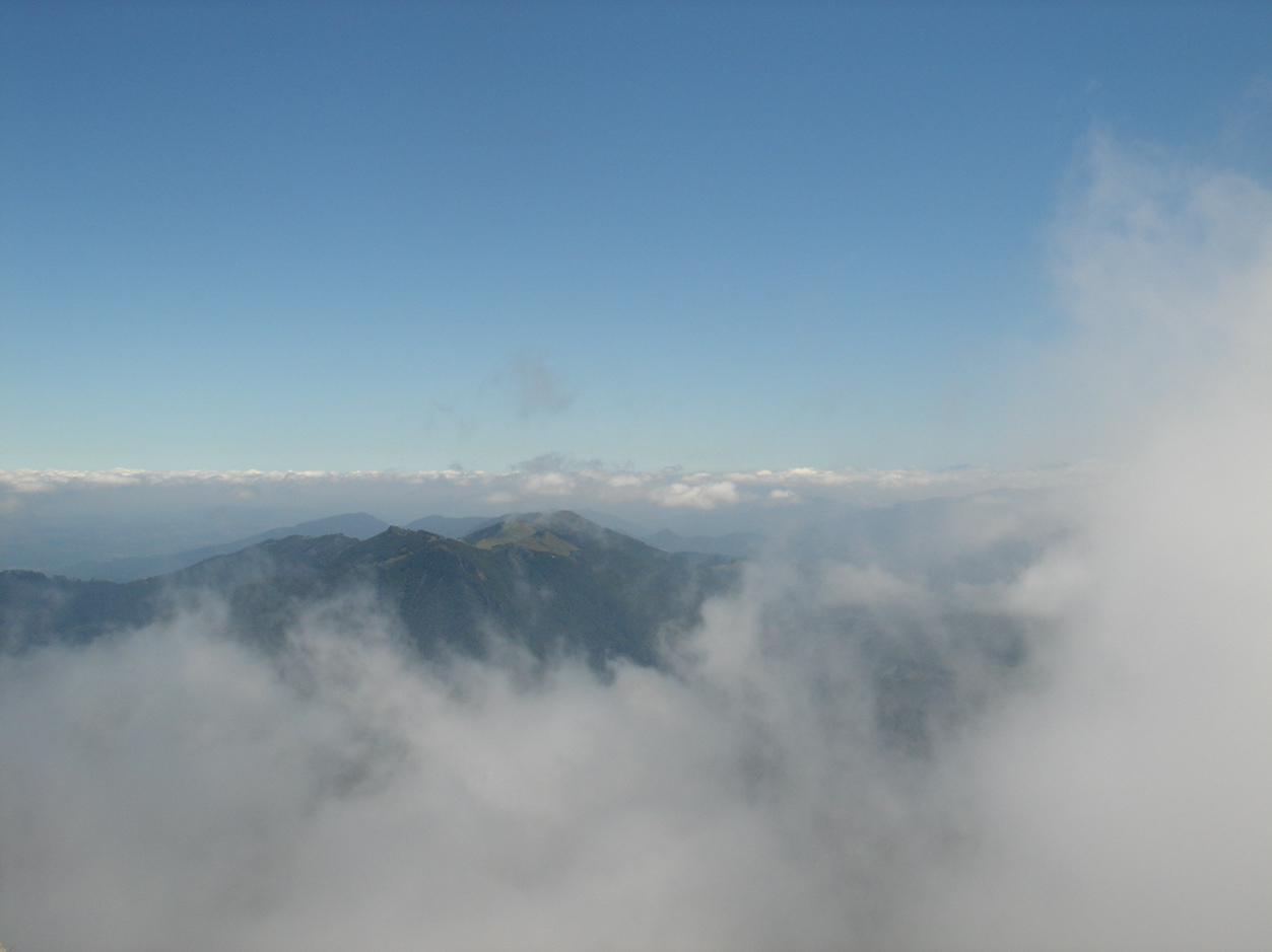 High peaks in view